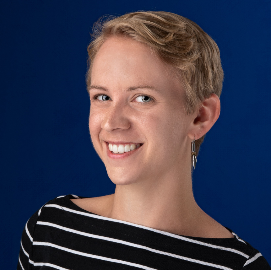 Professional photo of Melissa Ferguson, a smiling woman with short hair.